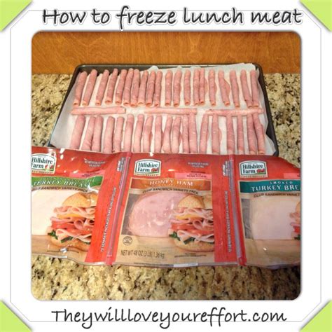 freeze lunch meat yay finally  solution frozen lunches