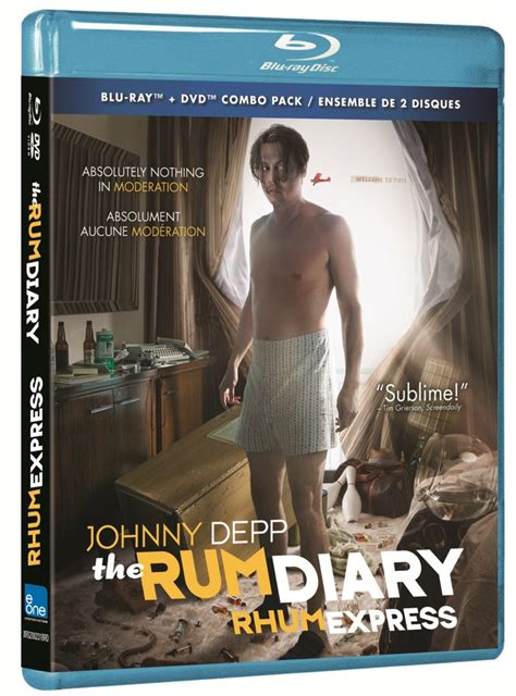 The Rum Diary Available On Dvd Today Celebrity Gossip And Movie News