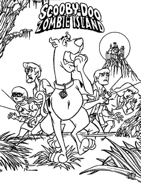scooby doo coloring pages   coloring pages