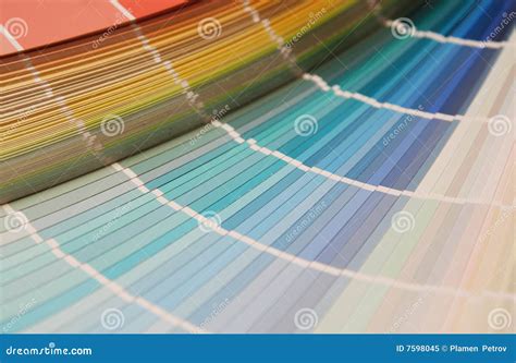 color guide stock image image  chart create gloss