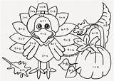 Addition Color Number Printable Kids Coloring Pages sketch template