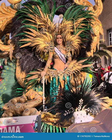 las palmas carnival parade  editorial photography image   christian
