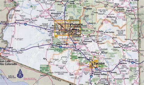 ideas  coloring arizona map state