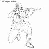 Soldier Drawingforall Designate Edges Reflex Hatching sketch template