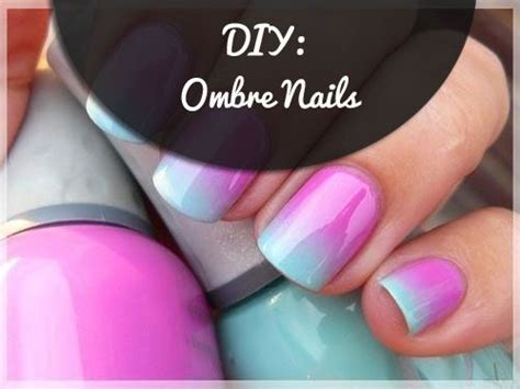 How To Do Your Own Diy Ombre Nails Society19
