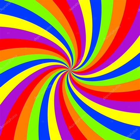 rainbow swirl pattern stock vector  robertosch