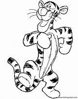 Tigger Disneyclips Cheerful sketch template