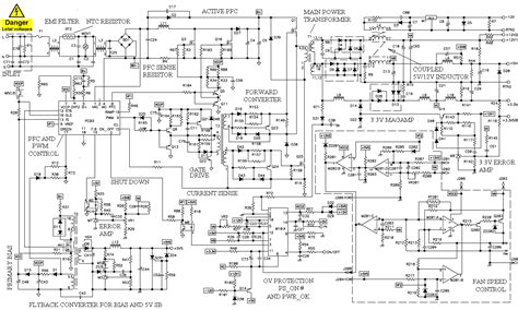 dell computer power supply wiring diagram