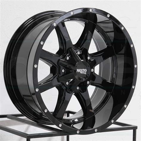 amazoncom moto metal mo gloss black wheel    inches    mm  mm offset automotive