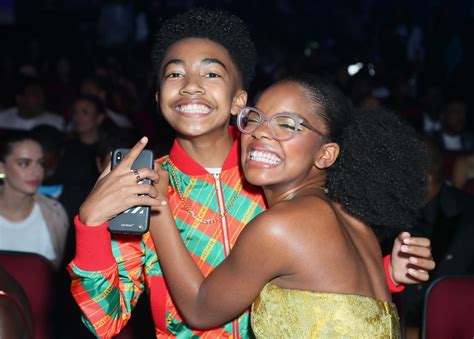 miles brown and marsai martin best pictures from the 2019 bet awards