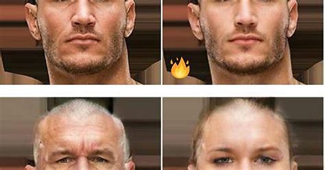 wwe wrestlers with gender s switched made sexier and older [faceapp