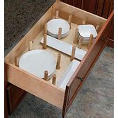 cosmetic drawer inserts organize makeup   place kitchensourcecom