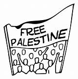 Palestine Demonstration Openclipart Transparent Hiclipart Clipartkey sketch template