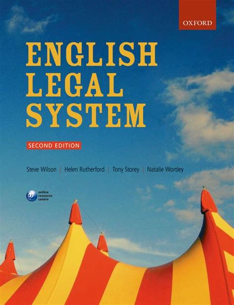 english legal system 2nd revised edition oxford university press