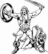 He Man Coloring Pages Battle Cat Universe Mighty Heman Drawings Printable Colouring Book Motu Masters Print Pop Boys Books Cute sketch template