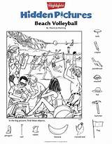Cari Tersembunyi Benda Printall Volley Aktiviti Colorea Mudah Puzzles Fifth Activityshelter Beach Enticing Tcer Werkbladen sketch template