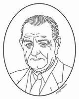 Bush Lyndon Johnson George President Clipart 43rd Coloring Mini Clip Poster Getdrawings Drawing Clipground sketch template