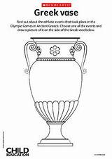 Vases Vasi Greca Decorate Greci Gregos Vasos Grega Vaso sketch template