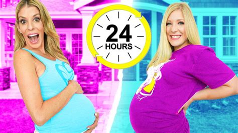 pregnant   hours challenge ft rebecca zamolo youtube