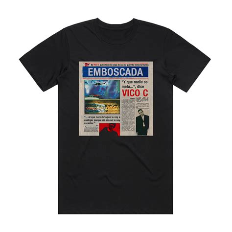 vico  emboscada album cover  shirt black album cover  shirts