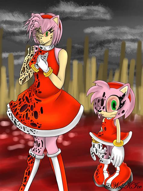 amy rose exe 2 by wolfkice on deviantart