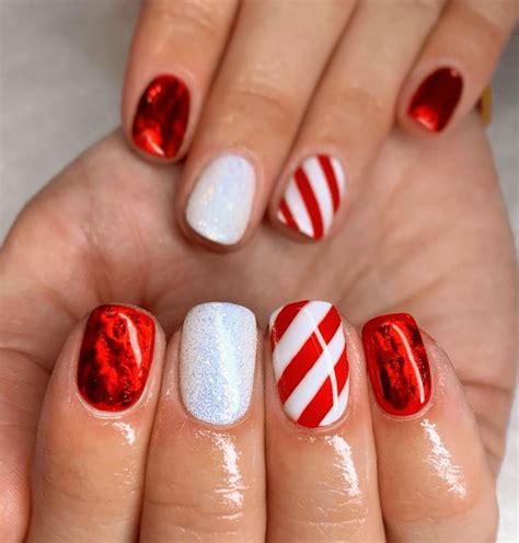Add Some Sparkle To Your Christmas Nails This December Holiday Nail