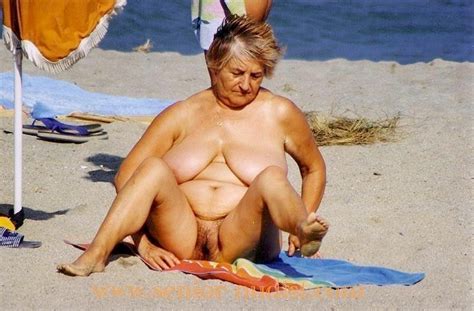263318950  Porn Pic From Granny Topless At The Beach