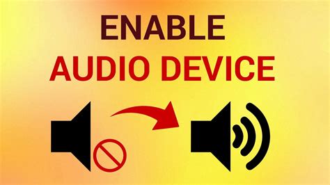 enable audio device  windows  youtube