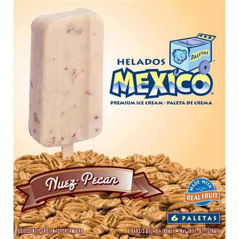 Helados Mexico Ice Cream Bar Pecan 3 Fl Oz From Fred Meyer Instacart