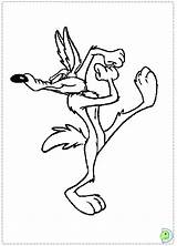 Coyote Coloring Wile Runner Road Looney Pages Cartoon Tunes Roadrunner Characters Cartoons Dinokids Drawing Colouring Baby Character Print Wylie Drawings sketch template