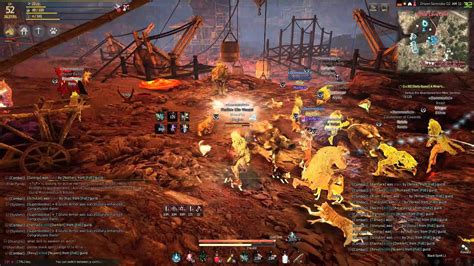 Black Desert Online Massive Guild V Guild Battle Youtube