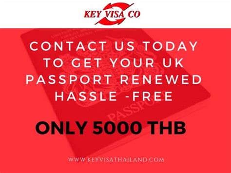 Uk Passport Renewal Thailand Renew Your British Passport