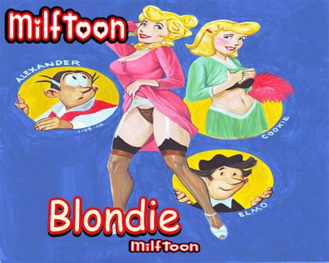 Milftoon Blondie Full Color
