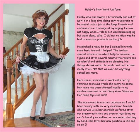 michele b original caption and photo sissymaid captions em 2019 feminized husband sissy