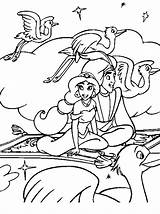 Aladdin Coloring Pages Aladin Coloringpages1001 Colouring sketch template