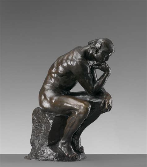 the thinker auguste rodin ngv view work