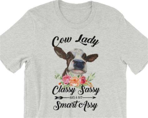 Cow T Shirt Funny Cow T Shirt Heifer Takes No Bull Adult Short
