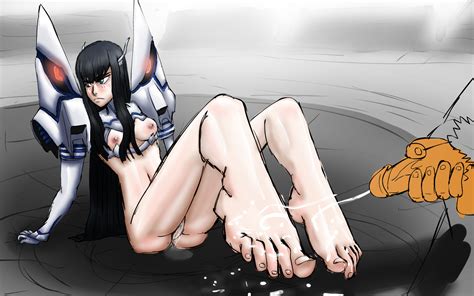 Satsuki Cum On Feet Wip By Charlescoolington Hentai Foundry