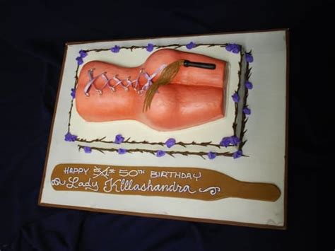 This Was A Kinky Cake For A Kinky Birthday Party And