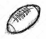 Rugby Ball Drawing Vector Doodle Getdrawings sketch template