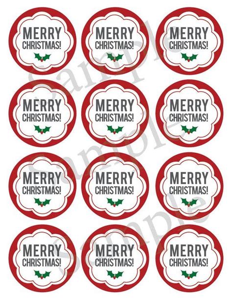 printable christmas mason jar label canning jar label etsy