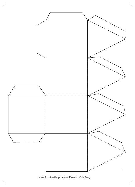 foldable paper dreidel template  printable  templateroller