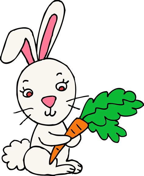cartoon rabbit images clipart