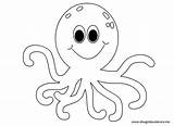 Coloring Octopus Pages Cute Printable Outline Simple Colouring Drawing Online Color Colorare Da Print Preschool Disegni Getdrawings Kids Di Starfish sketch template