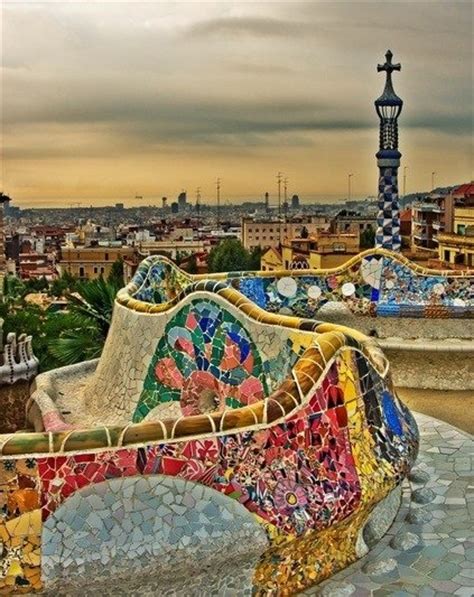 mosaic  gaudi barcelona places id   visit pinterest