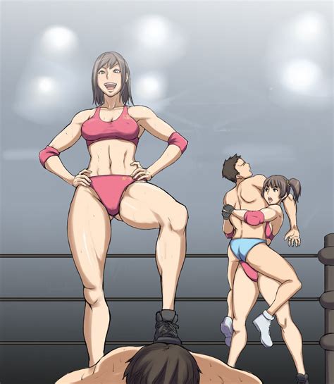 mixed wrestling femdom hentai datawav