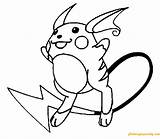 Pokemon Raichu Coloring Pages Kids Para Color Malvorlagen Ausmalbilder Drawing Colorear Malvorlage Dugtrio Printable Colouring Von Getcolorings Ausmalen Sheets Draw sketch template