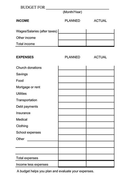 weekly paycheck budget template doctemplates