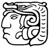 Mayan Symbols sketch template