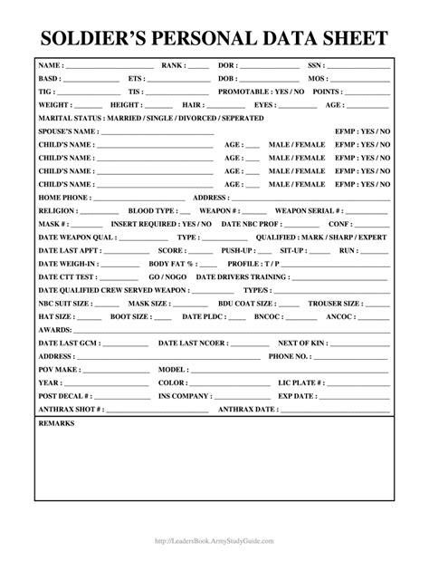 printable personal information sign  sheet form pri vrogueco